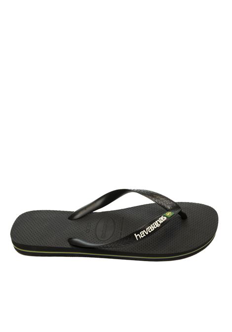 sandalo brasil logo nero HAVAIANAS | 4110850BRASIL LOGO-1069